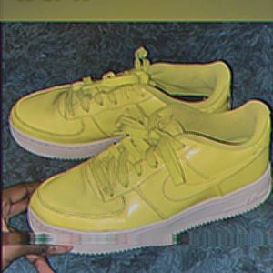 🧪💚authentic nike airforce neon green & white💚🧪